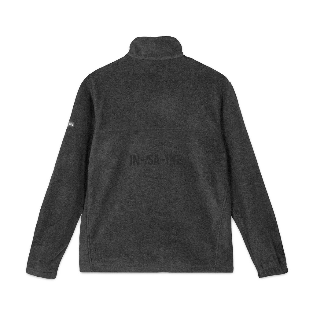 Cozy Fleece Jacket, Unisex Columbia Outerwear, Embroidered Gift, Casual Layer for Outdoor Adventures, Winter Essentials