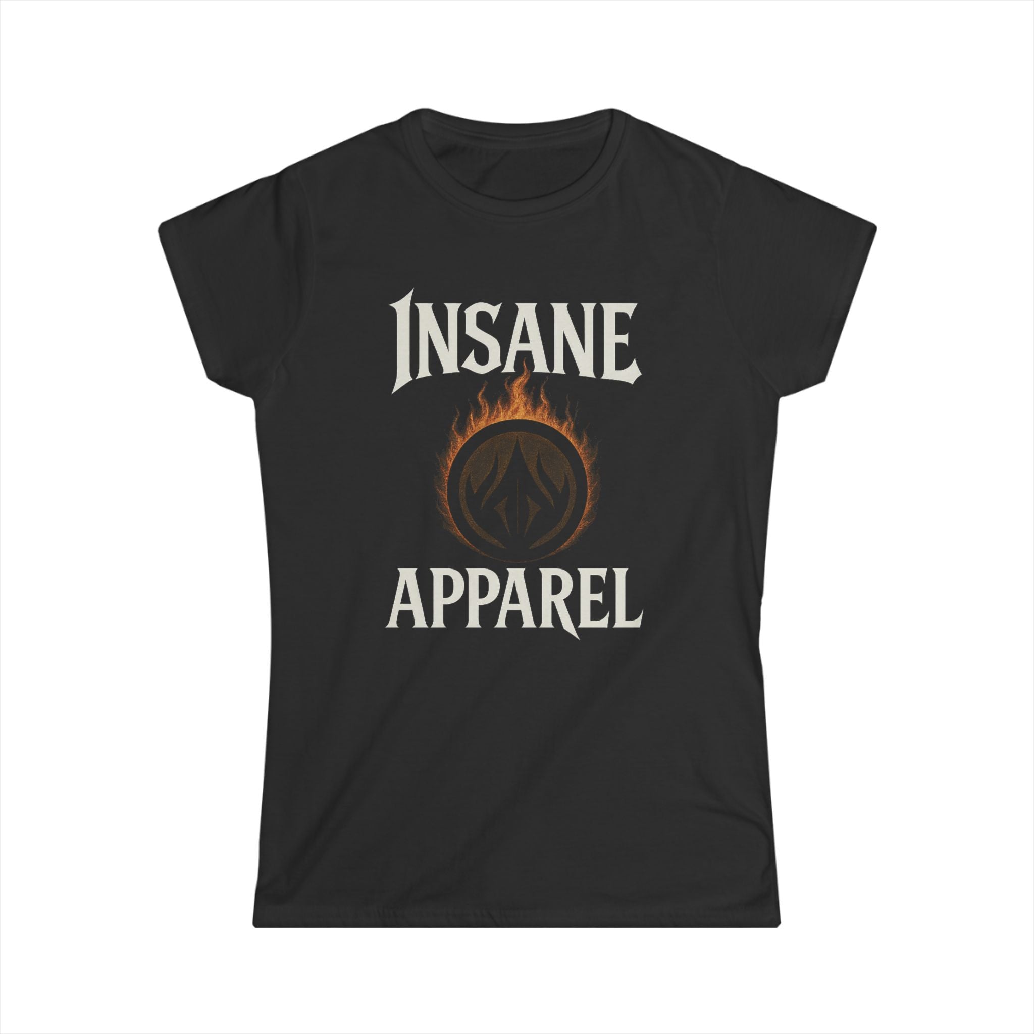 Insane Apparel Women's Tee - Stylish Graphic Top, Casual Wear, Gift for Her, Birthday, Concert, Sports Event