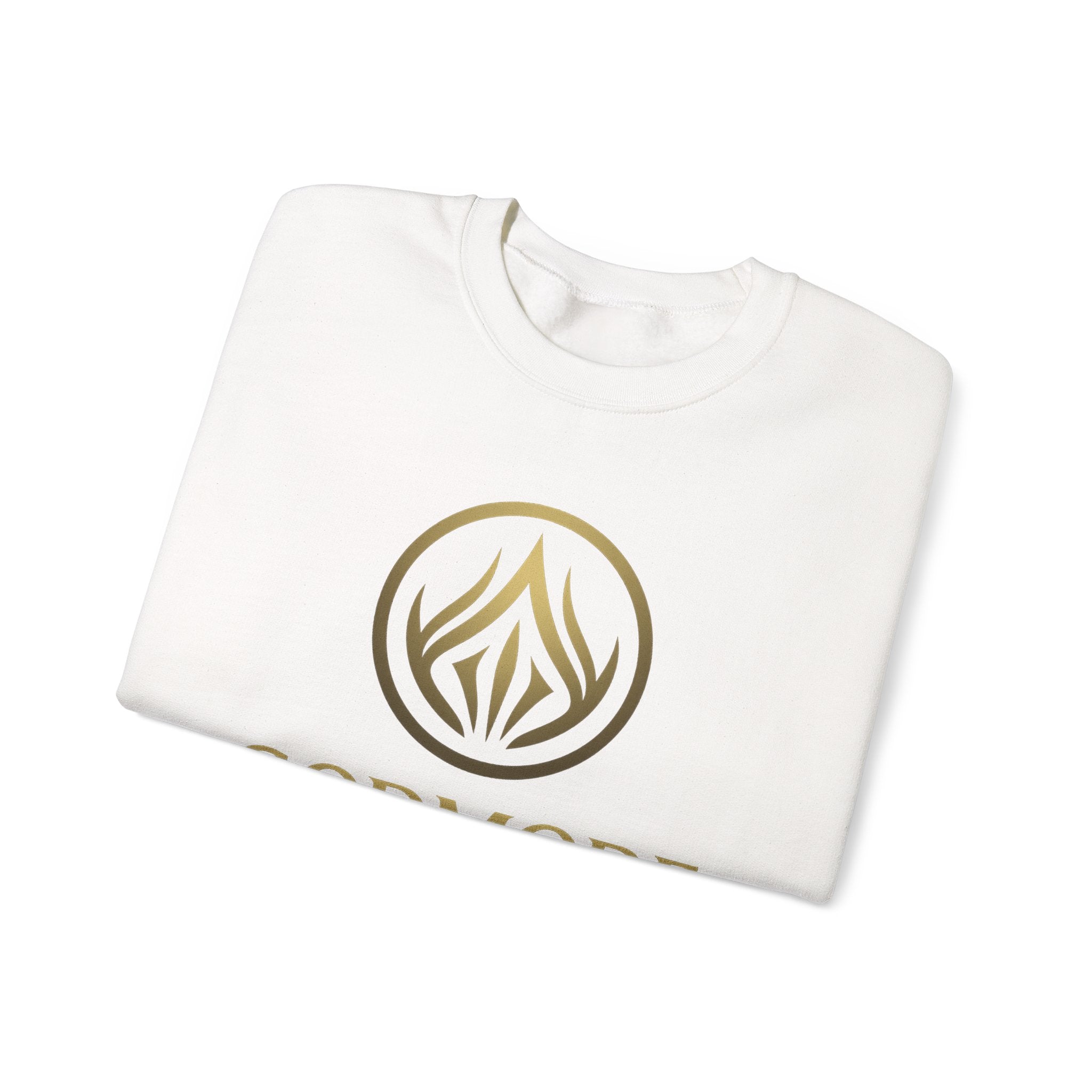 Unisex Heavy Blend™ Crewneck Sweatshirt - GODMODE | Comfort Wear, Streetwear Style, Classic Fit, Gift Idea, Casual Fashion