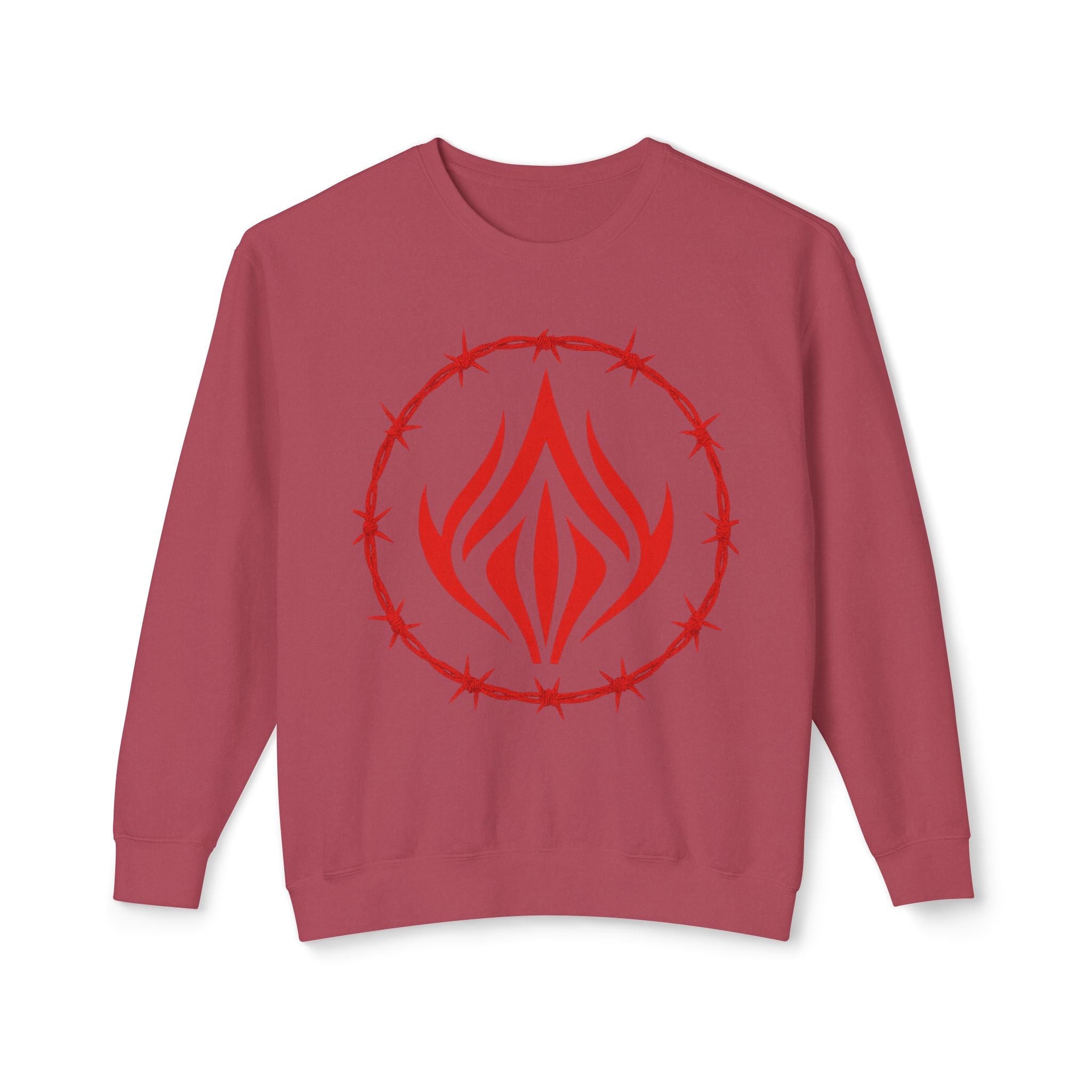 Fire & Barbed Wire Unisex Crewneck Sweatshirt
