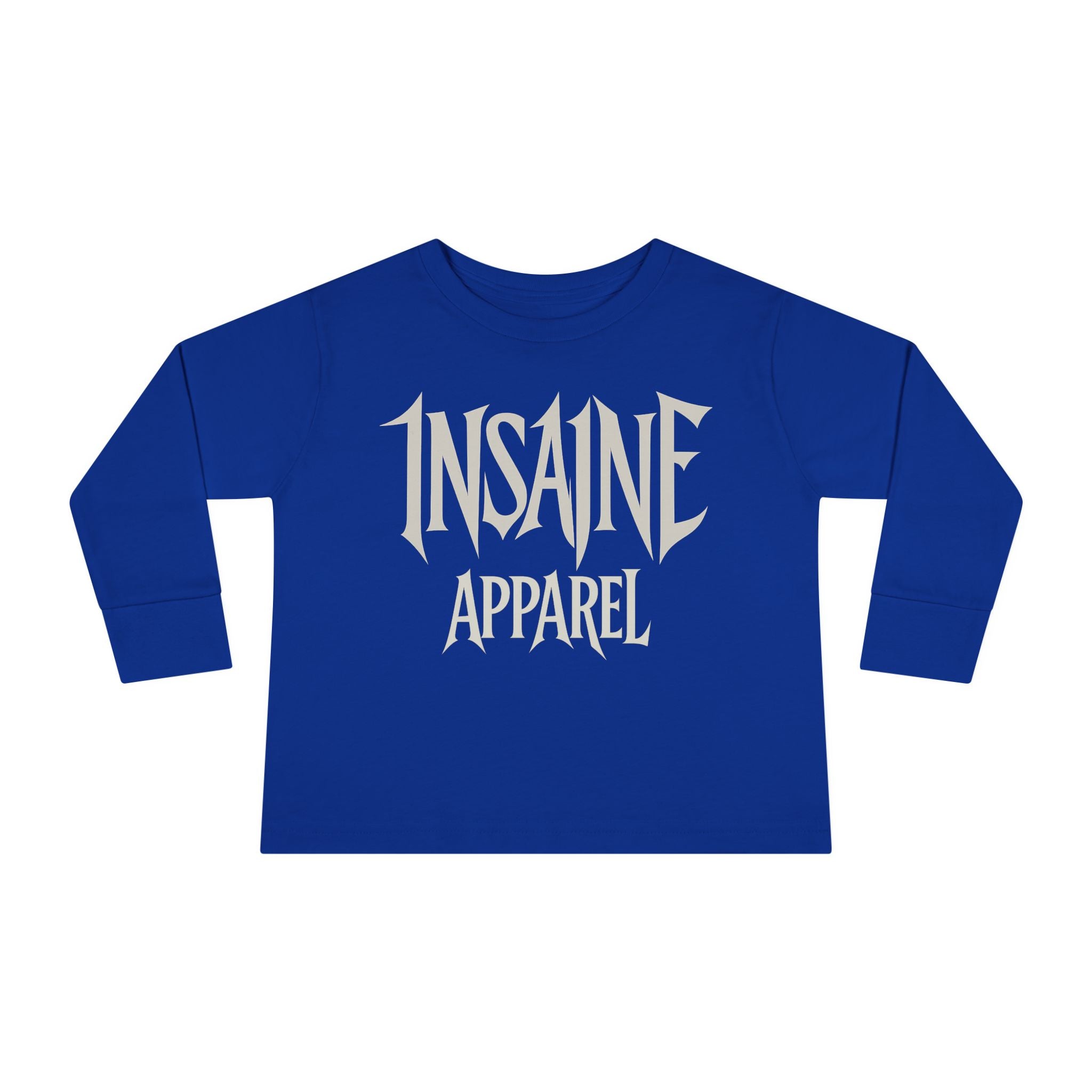 Toddler Long Sleeve Tee - Insane Apparel, Baby Tee, Children's Fashion, Playtime Shirt, Gift for Kids, Everyday Wear