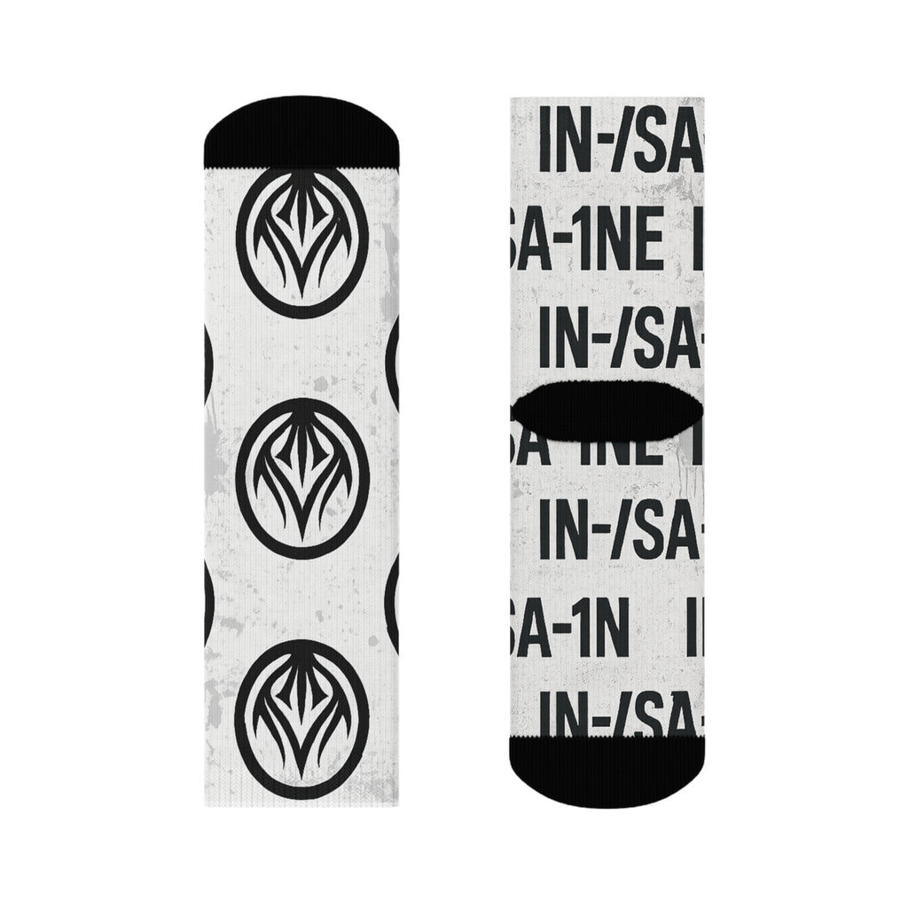 Cool Graphic Crew Socks, Stylish Comfort for Everyday Wear, Unique Gift for Friends, Fun Fashion Accessory, Perfect for Gifting