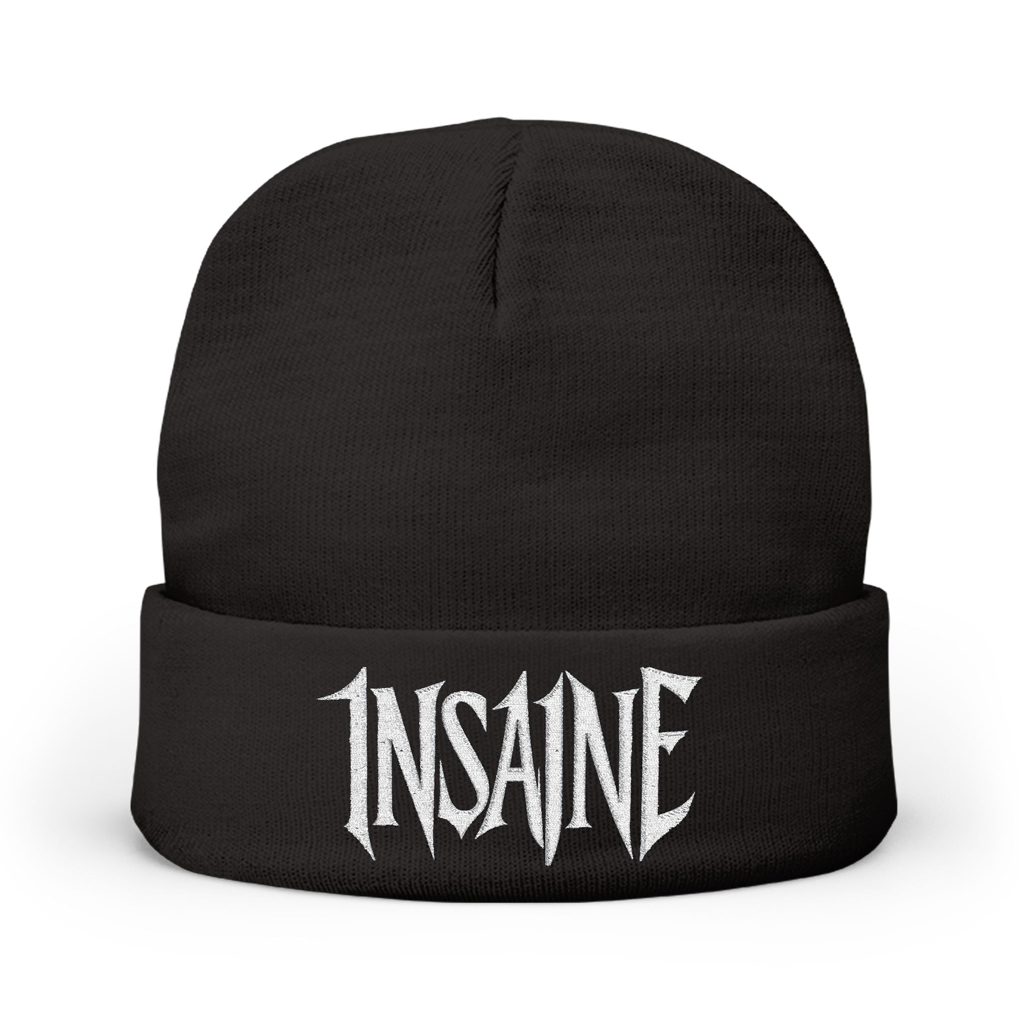 INSA1NE Knit Beanie (Embroidery)