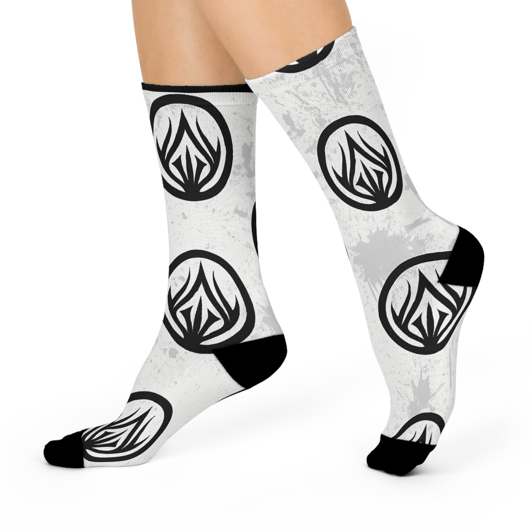 Cushioned Crew Socks - Cozy Footwear for Everyday Comfort, Perfect Gift for Him or Her, Ideal for Casual Wear, Housewarming, Holidays