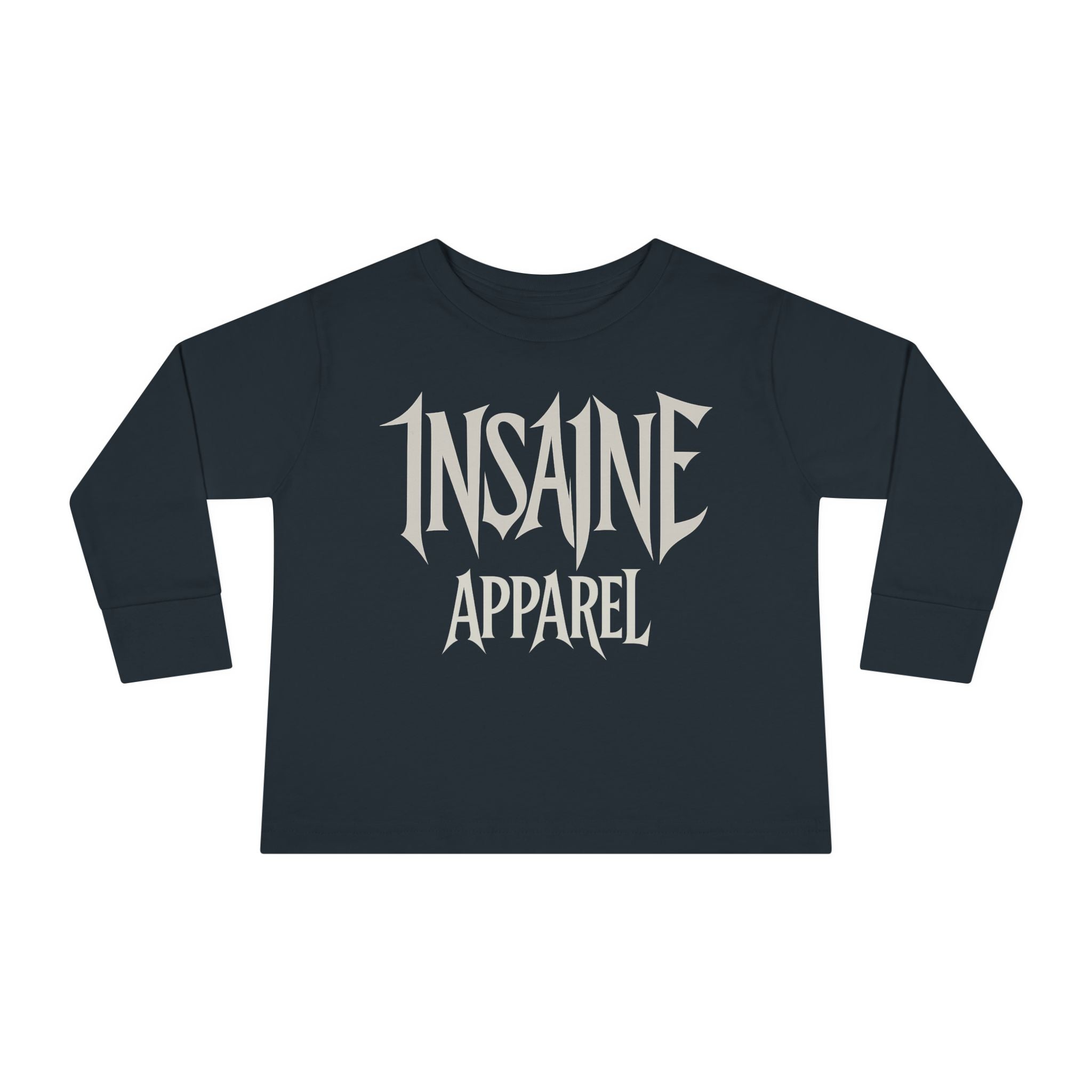 Toddler Long Sleeve Tee - Insane Apparel, Baby Tee, Children's Fashion, Playtime Shirt, Gift for Kids, Everyday Wear