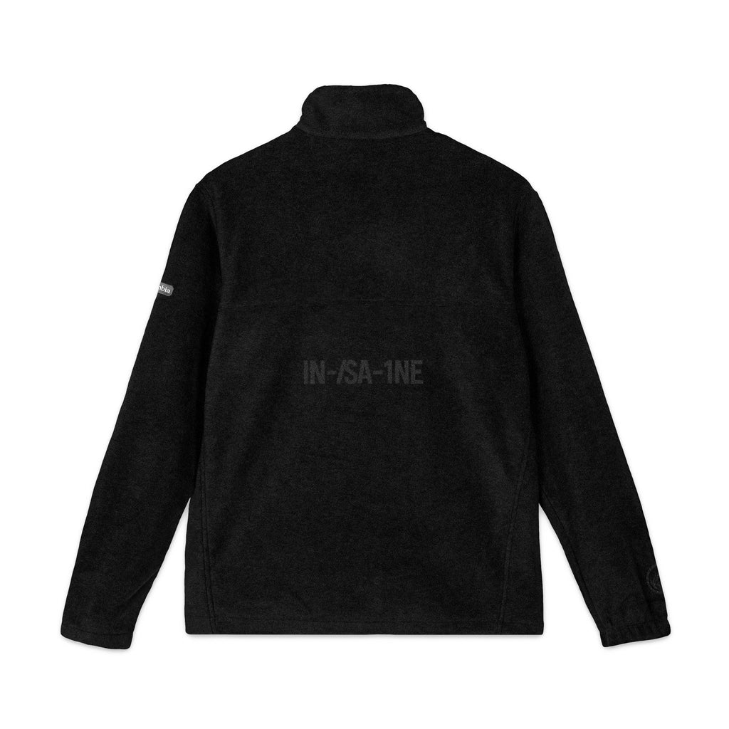 Cozy Fleece Jacket, Unisex Columbia Outerwear, Embroidered Gift, Casual Layer for Outdoor Adventures, Winter Essentials