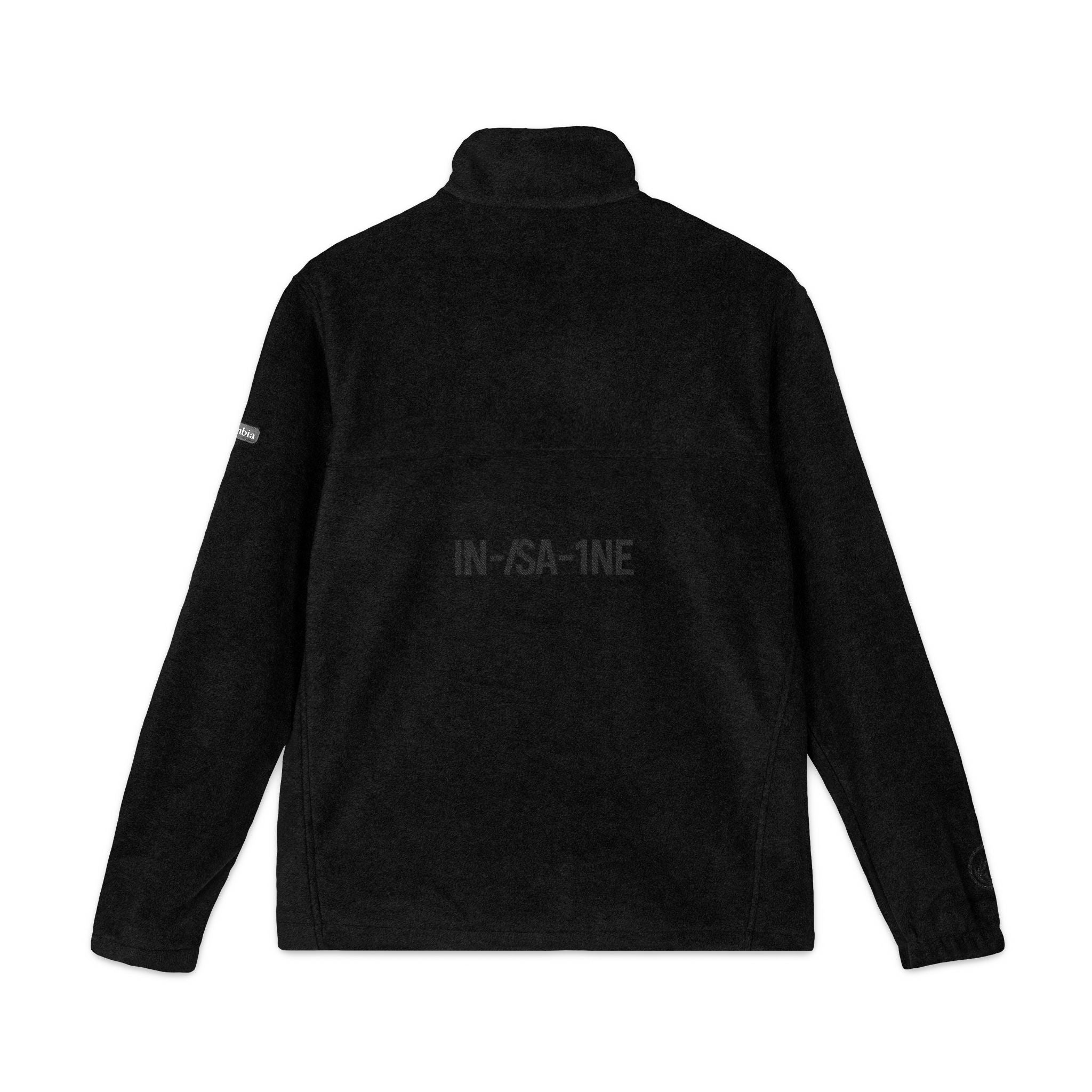 Cozy Fleece Jacket, Unisex Columbia Outerwear, Embroidered Gift, Casual Layer for Outdoor Adventures, Winter Essentials