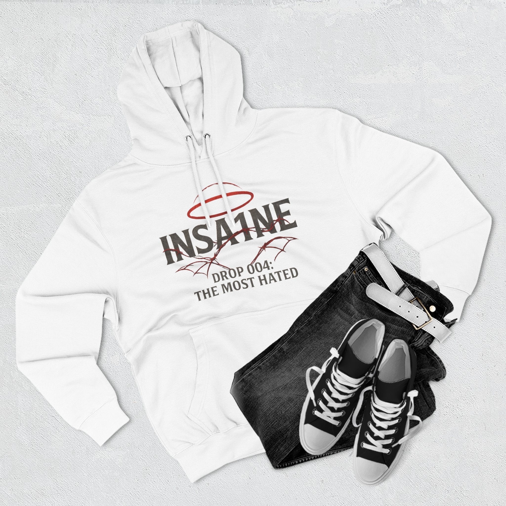 INSANE Drop 004 Fleece Hoodie - The Most Hated