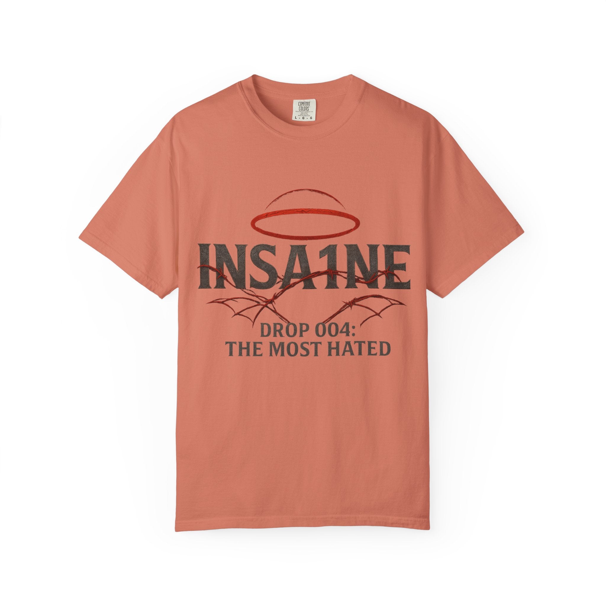 Unisex Garment-Dyed T-Shirt: INSA1NE Drop 004 - The Most Hated