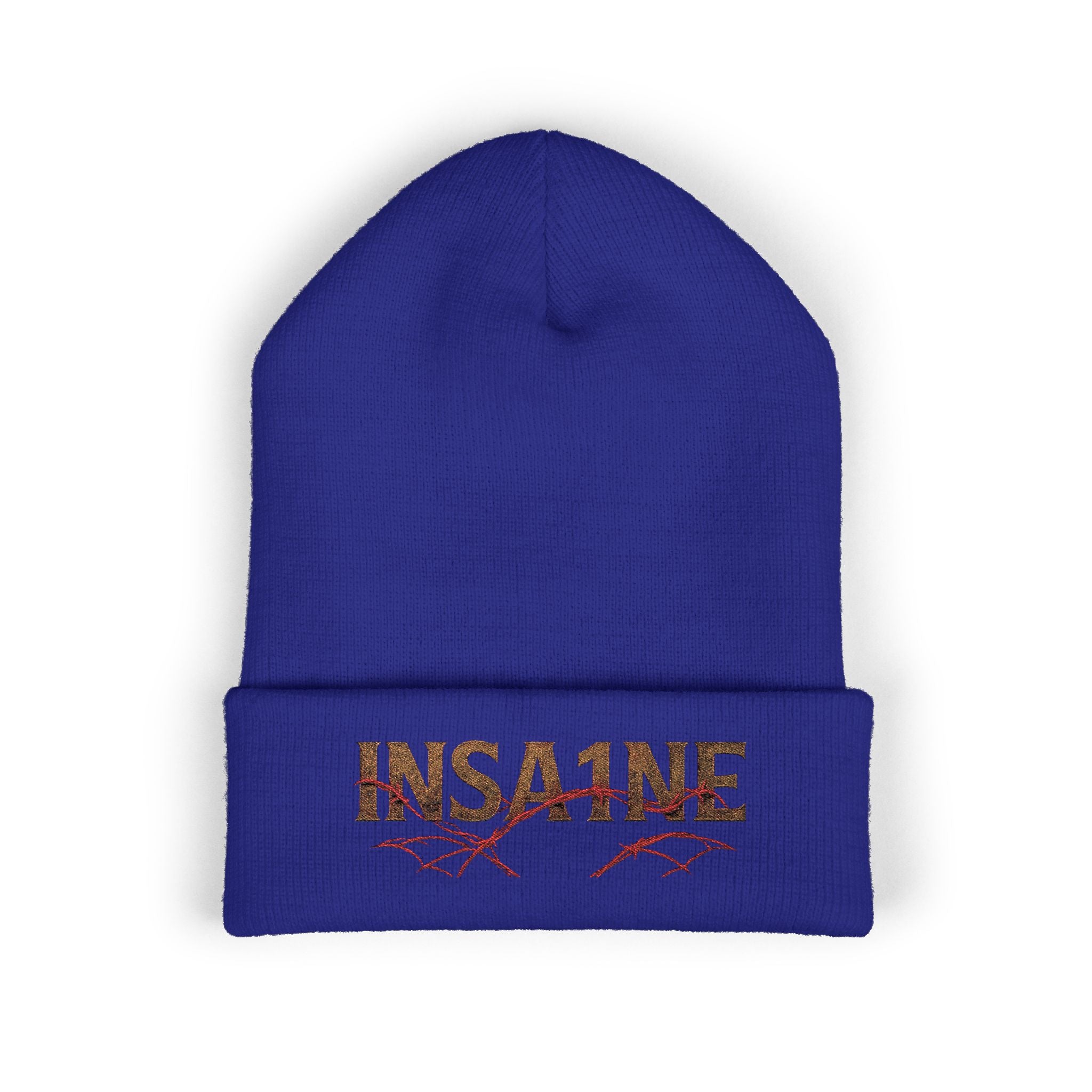 Embroidered "TMH" Classic Cuffed Beanie with INSA1NE