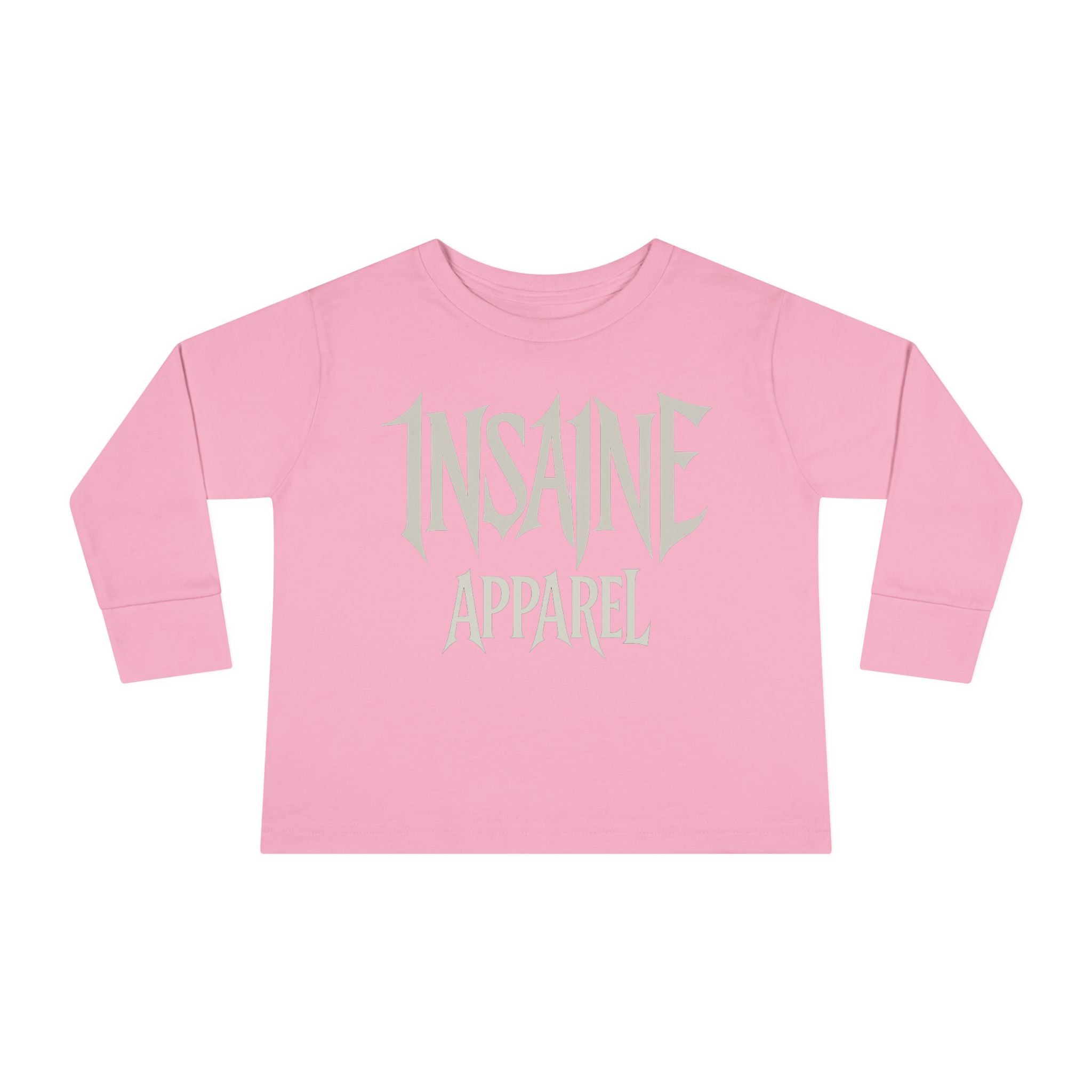 Toddler Long Sleeve Tee - Insane Apparel, Baby Tee, Children's Fashion, Playtime Shirt, Gift for Kids, Everyday Wear