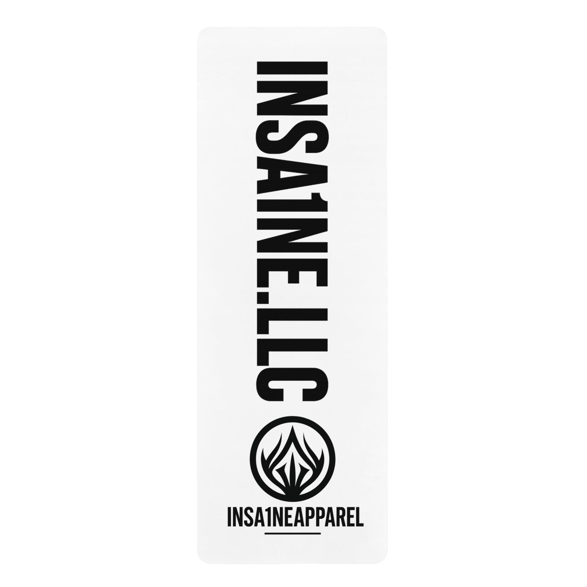 Stylish Rubber Yoga Mat - Non-Slip Fitness Mat for Home & Studio, Perfect for Yoga Enthusiasts, Gift for Wellness Lovers, Exercise Mat