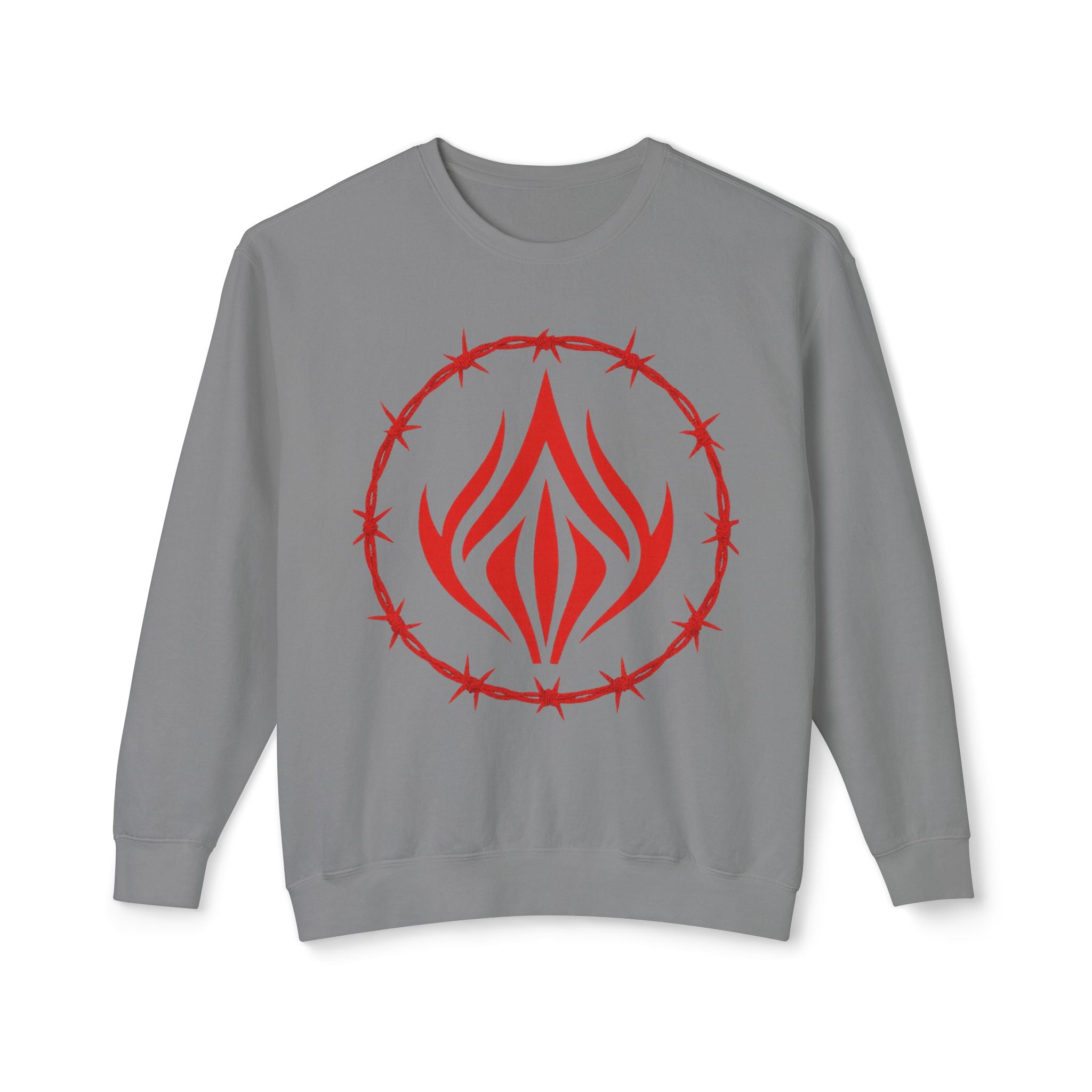 Fire & Barbed Wire Unisex Crewneck Sweatshirt