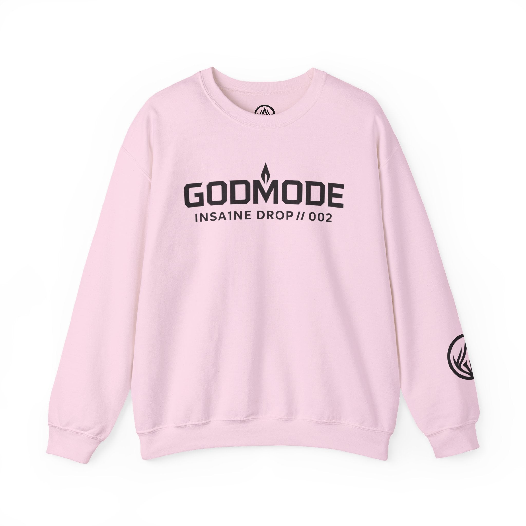 Godmode Unisex Heavy Blend Crewneck Sweatshirt, Stylish Streetwear, Casual Sweatshirt, Trendy Outfit, Urban Fashion, Gift for Him/Her