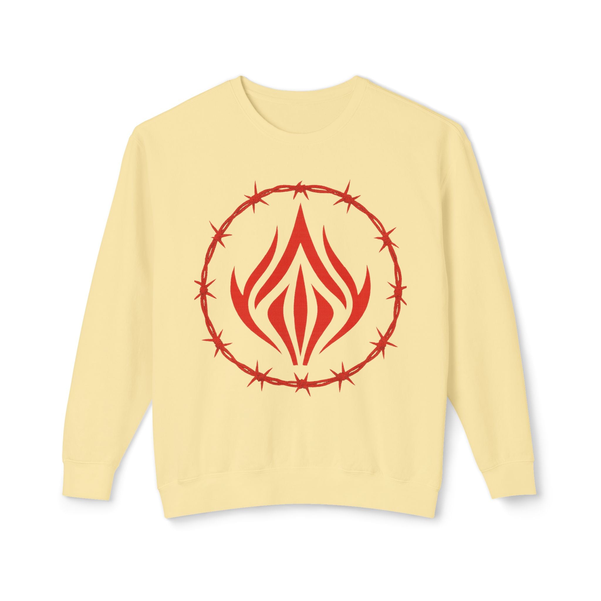 Fire & Barbed Wire Unisex Crewneck Sweatshirt