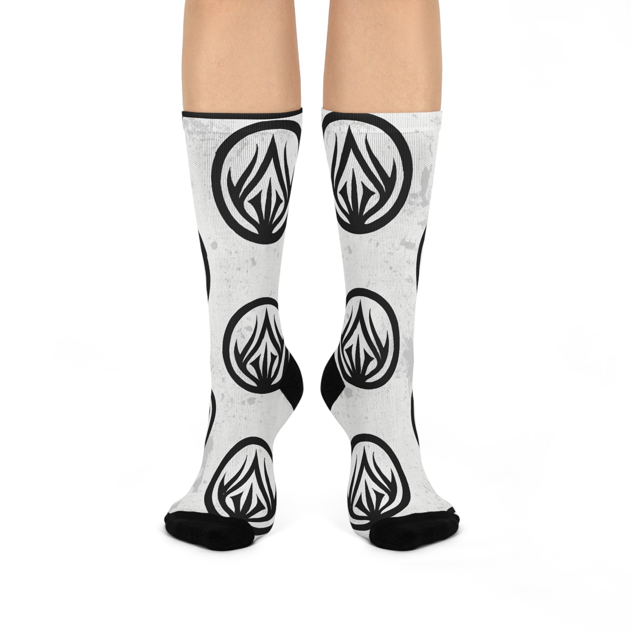 Cushioned Crew Socks - Cozy Footwear for Everyday Comfort, Perfect Gift for Him or Her, Ideal for Casual Wear, Housewarming, Holidays