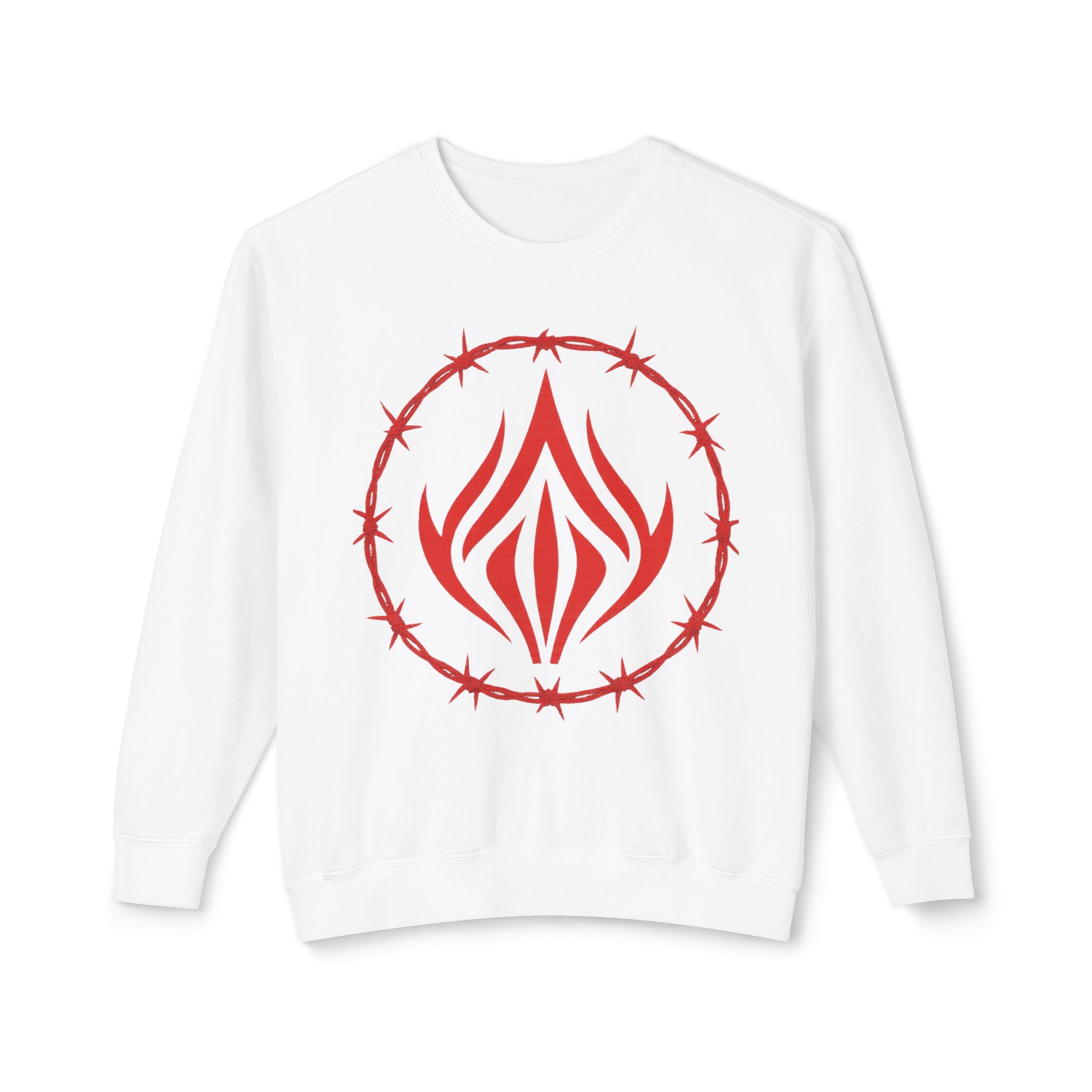 Fire & Barbed Wire Unisex Crewneck Sweatshirt