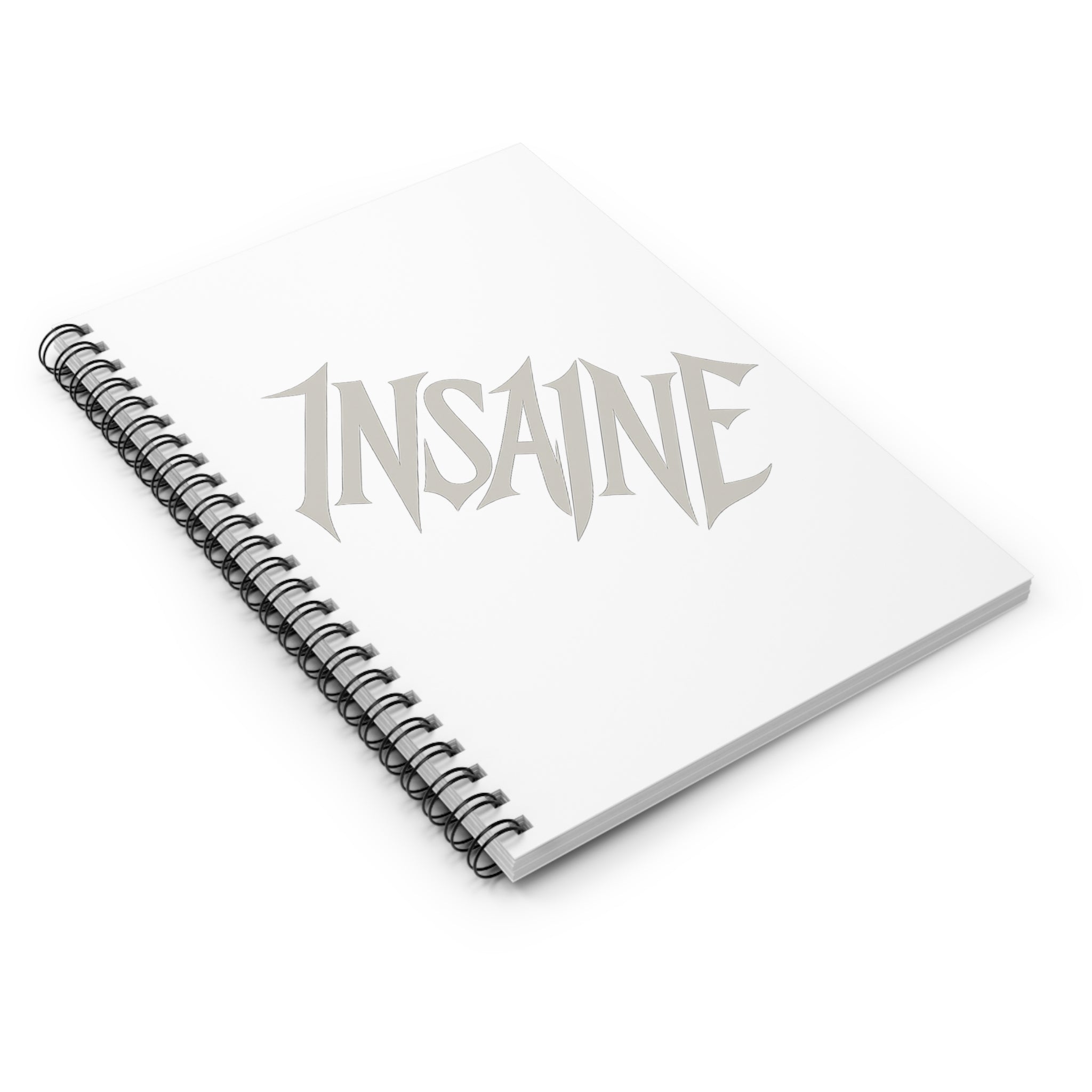 INSANE Spiral Notebook - Ideal for Creative Minds, Journaling, Writing, School, Gifts, and Motivational Use