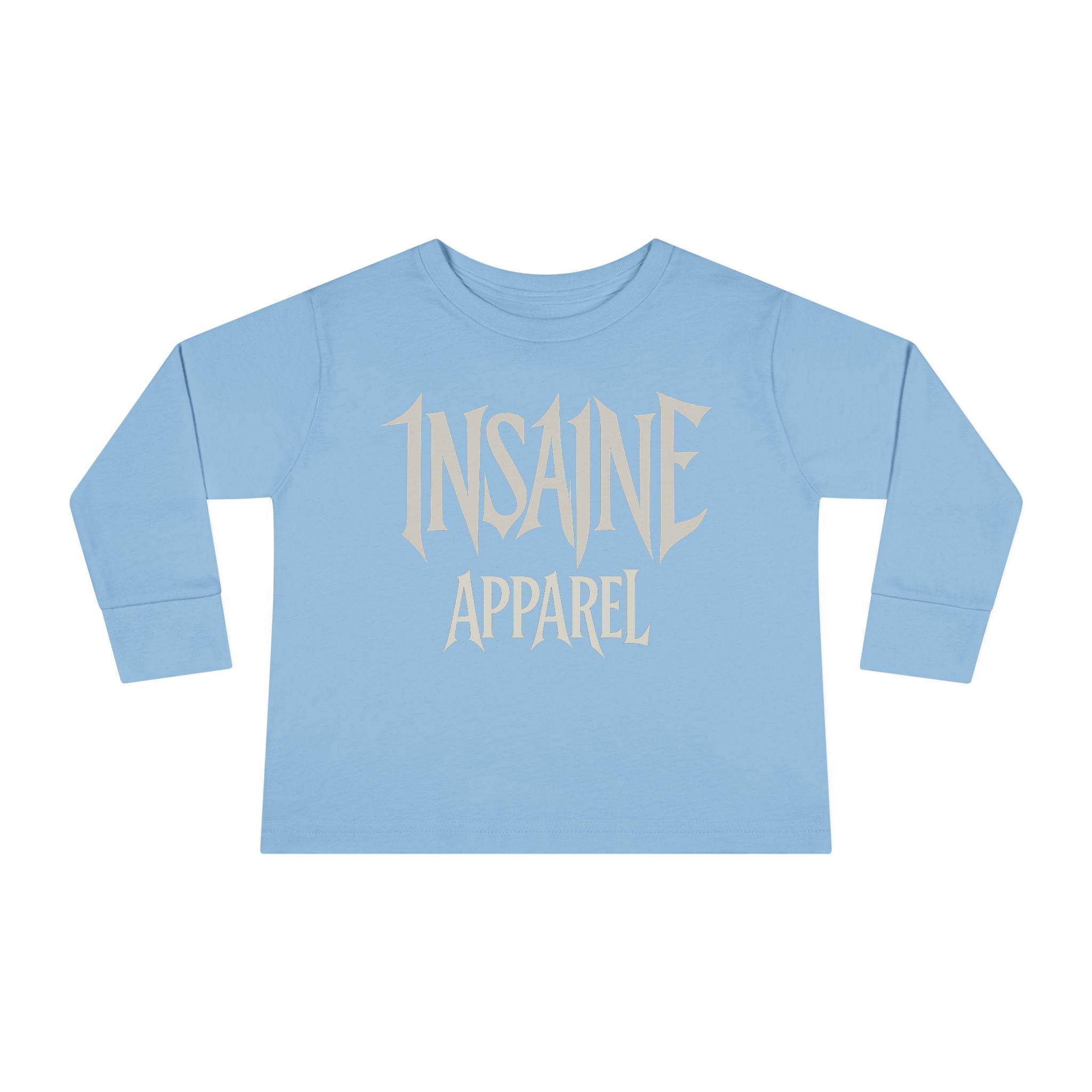 Toddler Long Sleeve Tee - Insane Apparel, Baby Tee, Children's Fashion, Playtime Shirt, Gift for Kids, Everyday Wear