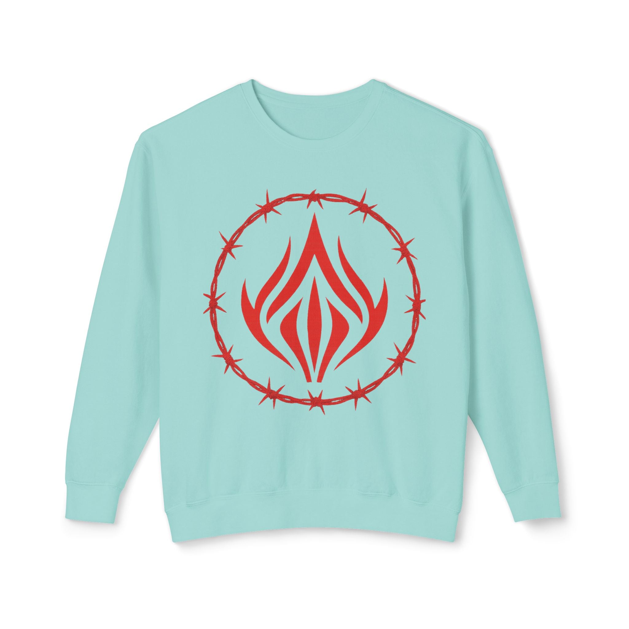 Fire & Barbed Wire Unisex Crewneck Sweatshirt