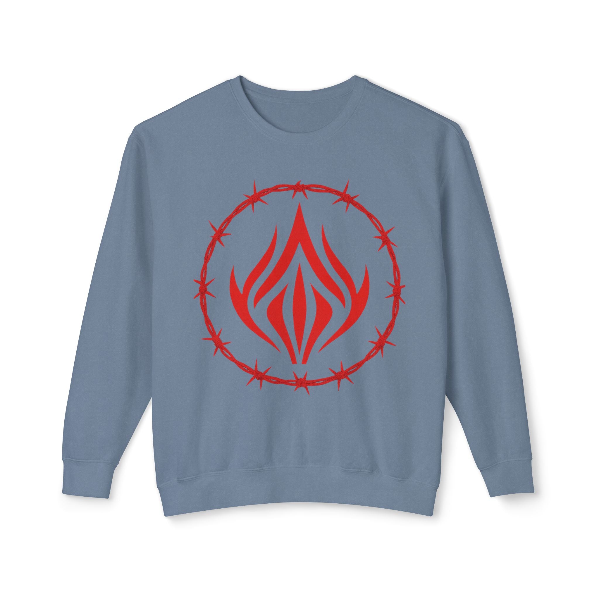 Fire & Barbed Wire Unisex Crewneck Sweatshirt
