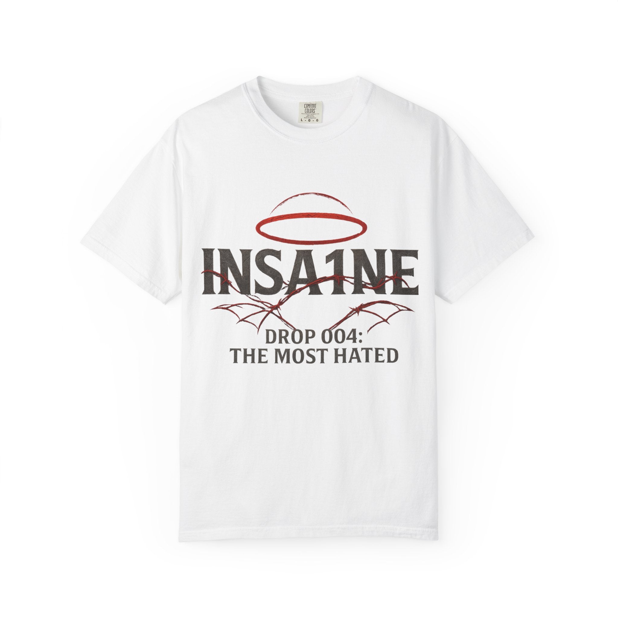 Unisex Garment-Dyed T-Shirt: INSA1NE Drop 004 - The Most Hated