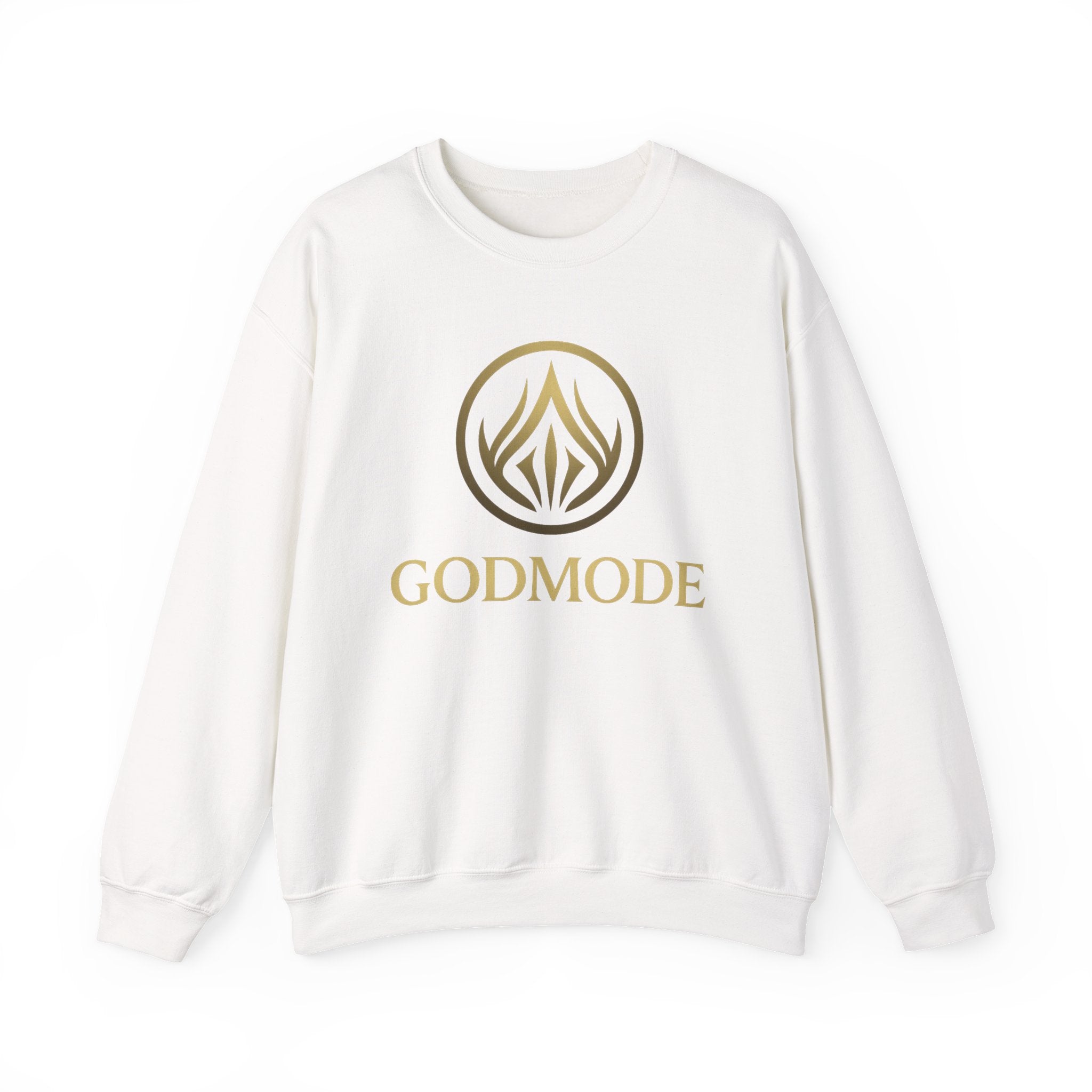 Unisex Heavy Blend™ Crewneck Sweatshirt - GODMODE | Comfort Wear, Streetwear Style, Classic Fit, Gift Idea, Casual Fashion
